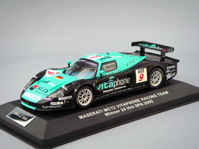 イクソ 1/43 マセラティ MC12 2005 FIA GT モンツァ #10 F.Babini / T