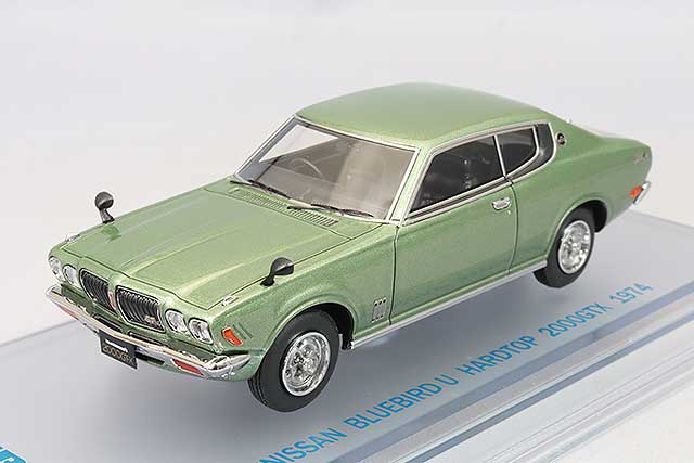 イグニッションモデル 1/18 日産 ブルーバード U 2000GTX (G610) グリーン