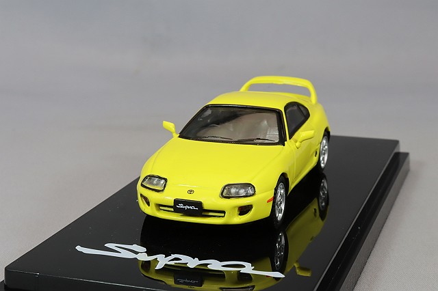 ホビージャパン 1/64 トヨタ スープラ RZ (JZA80) 純正オプション装着