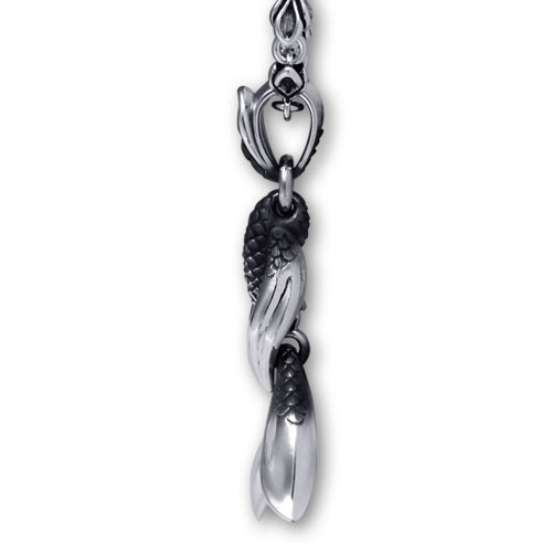 ブラッディマリー Bloody Mary マーメイド フィン ペンダント ダブル