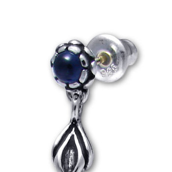 ブラッディマリー Bloody Mary サージピアスシングル サファイア bme202-s