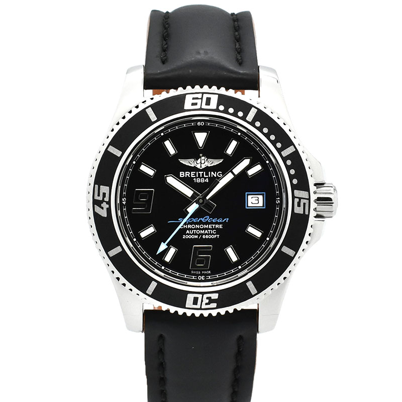 ブライトリング BREITLING スーパーオーシャン ブルー A17360 自動巻き