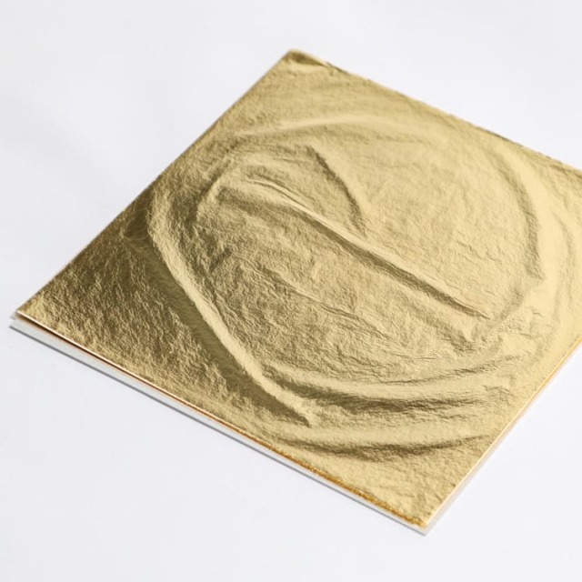 真鍮（洋金）箔 4号色 115mm角 今井金箔 ONLINE SHOP