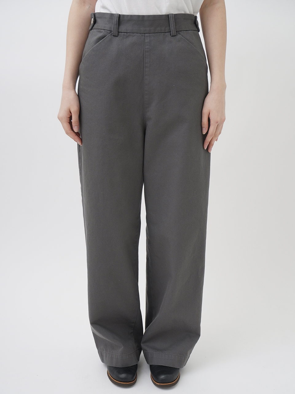 フレンチドリル ワイドカーブパンツ