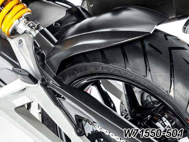 Wunderlich カーボンインナーリアフェンダー DUCATI ムルティ