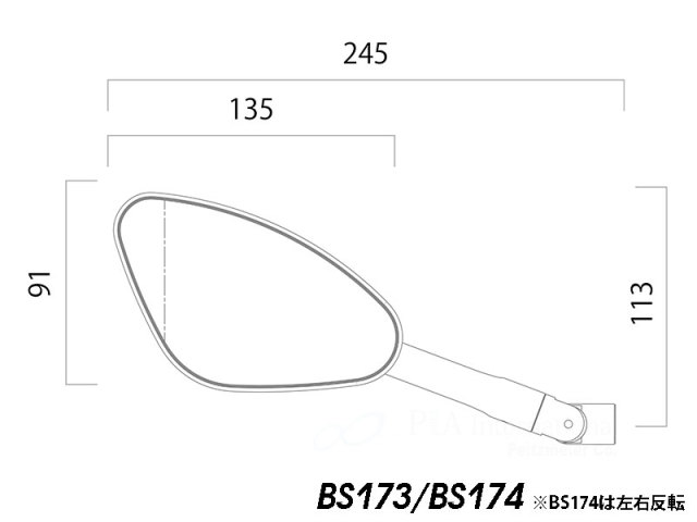 rizoma / リゾマ ミラー 「GENESI」
