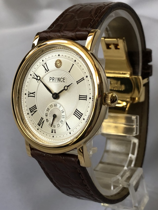 PRINCE18金無垢時計
