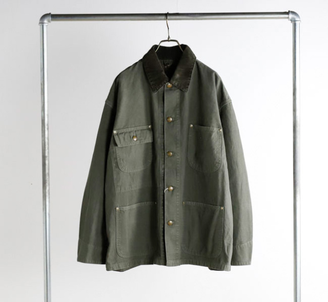 orslow オアスロウ 01-6034-76S RELAX FIT OXFORD COVERALL ARMY GREEN