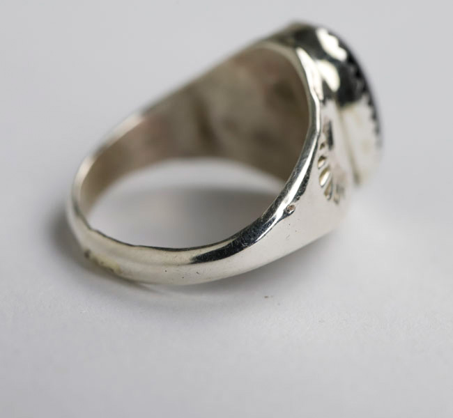 indian jewelry インディアンジュエリー ナバホ オニキス シルバー925