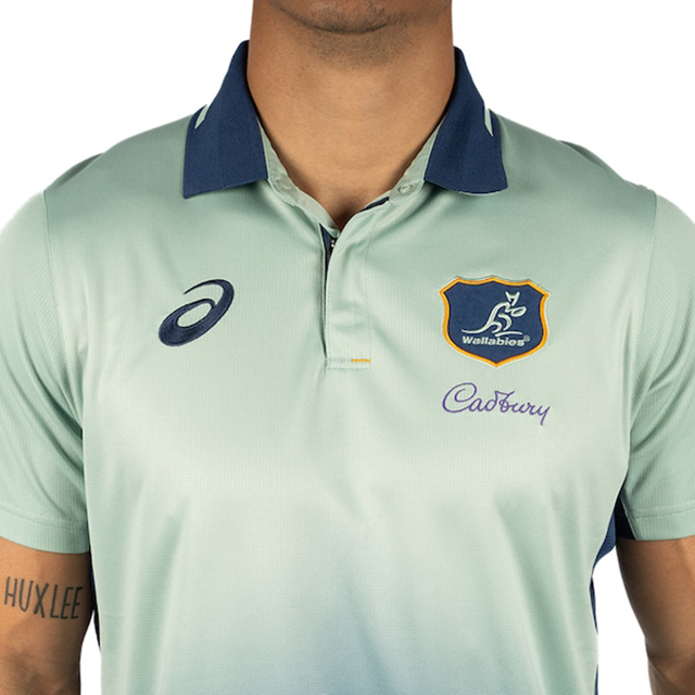 オーストラリア代表 ワラビーズ 24/25 トレーニングポロシャツ