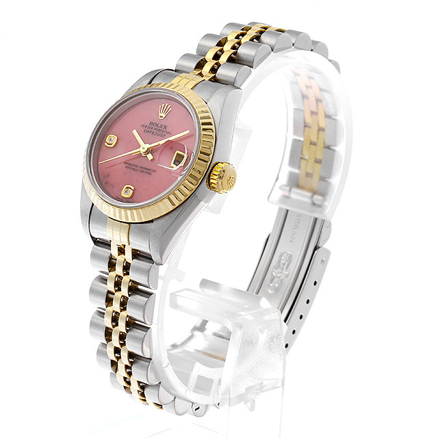 69173 2BR ROLEX（ロレックス） デイトジャスト 2Pダイヤ 2BR ローズ