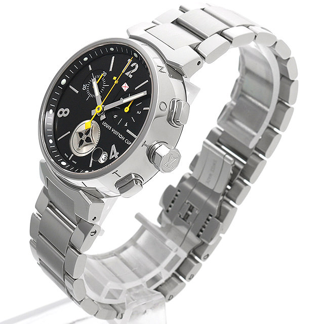 Q11BG LOUIS VUITTON（ルイヴィトン） タンブール クロノグラフ