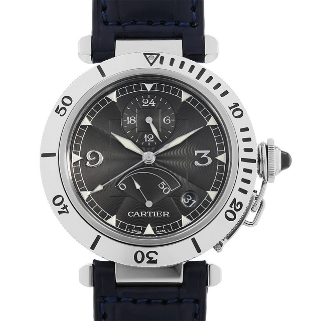 W3105055 グレー Cartier（カルティエ）パシャ N950 パワーリザーブ