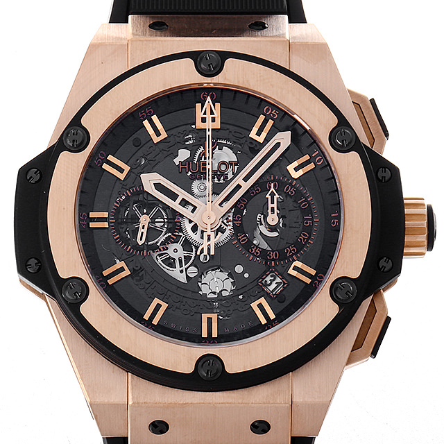 701.OX.0180.RX HUBLOT（ウブロ） キングパワー ウニコ キングゴールド