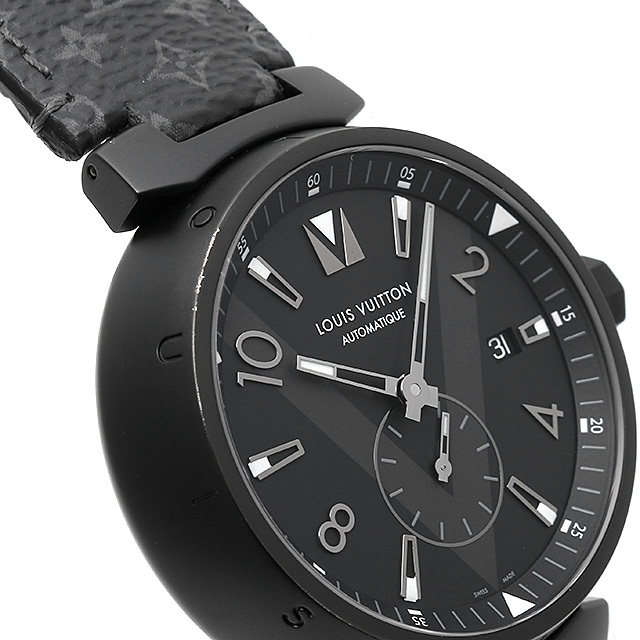 Q1D22Z LOUIS VUITTON（ルイヴィトン） タンブール オールブラック