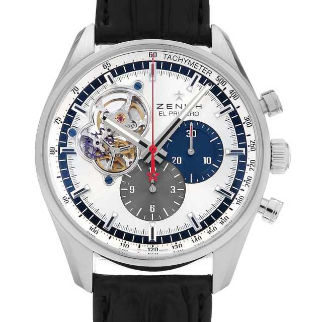 03.2040.4061/69.C496 シルバー ZENITH（ゼニス）エルプリメロ クロノ