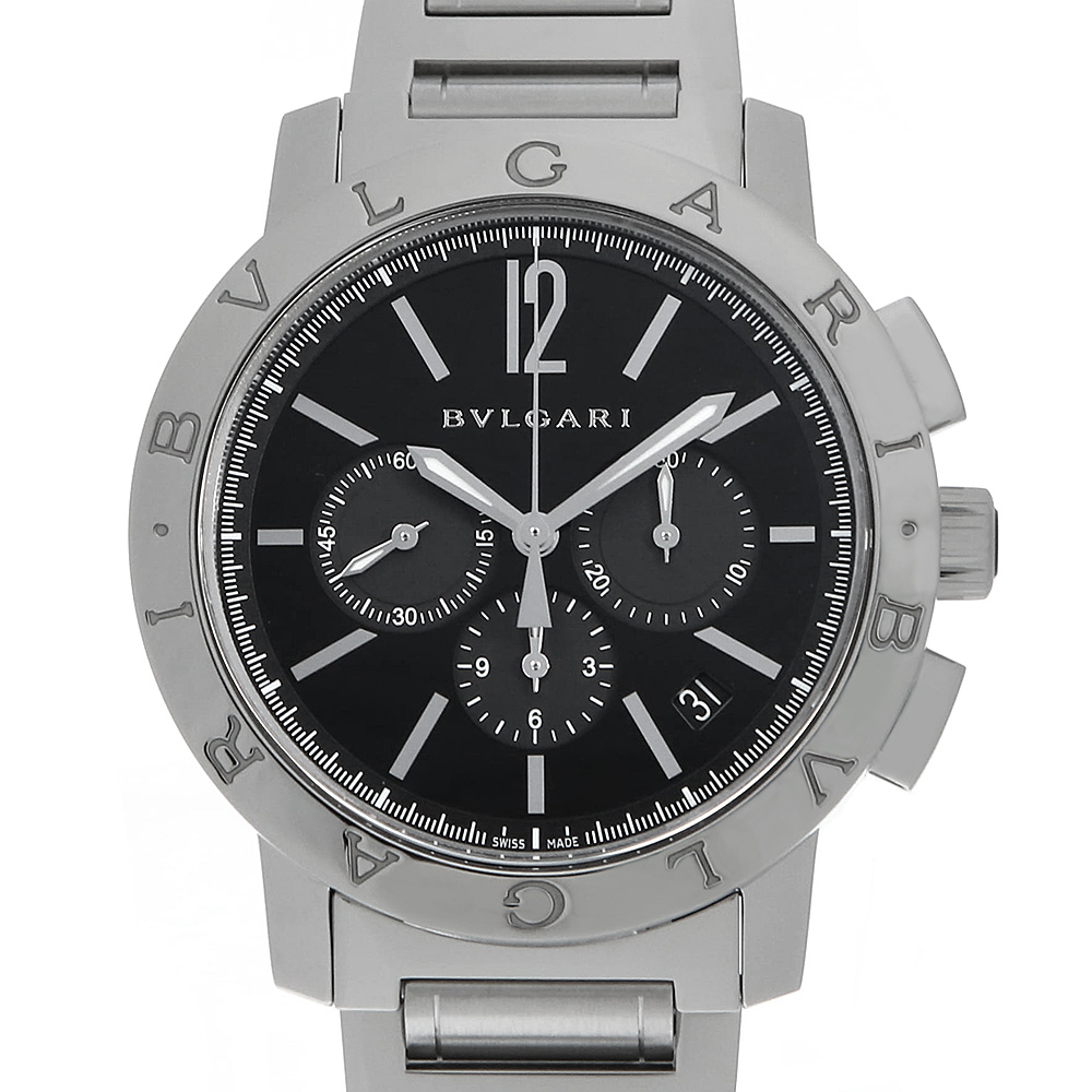 BB41BSSDCH ブラック BVLGARI（ブルガリ）ブルガリブルガリ クロノ