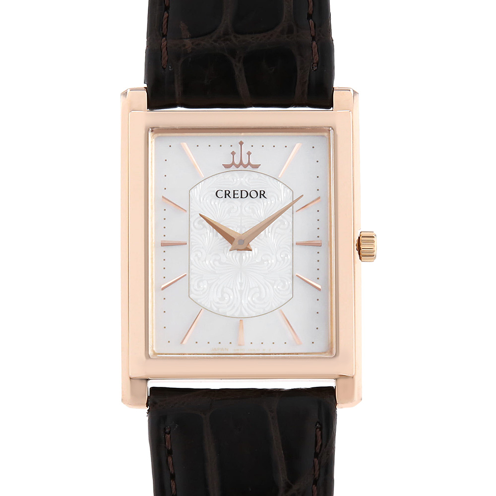 GBAQ974 ホワイトシェル SEIKO（セイコー）クレドール シグノ 限定10本