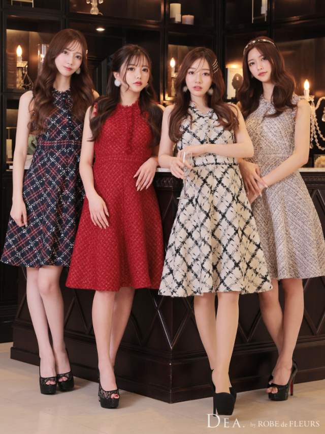 vanityMExRobe de fleurs♡ Romantic Holiday Dress(DE2546a)