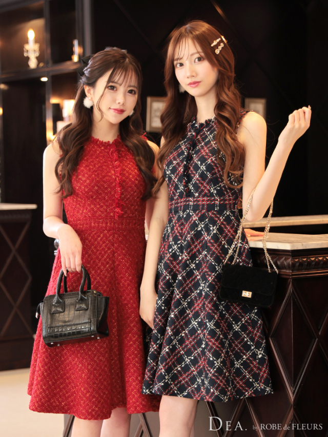 vanityMExRobe de fleurs♡ Romantic Holiday Dress(DE2546a)