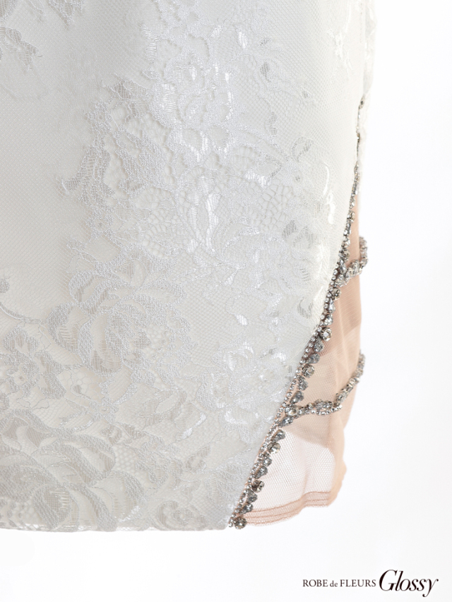 XS～Lサイズあり】フロントジッパーxサイドチュールタイトミニキャバ