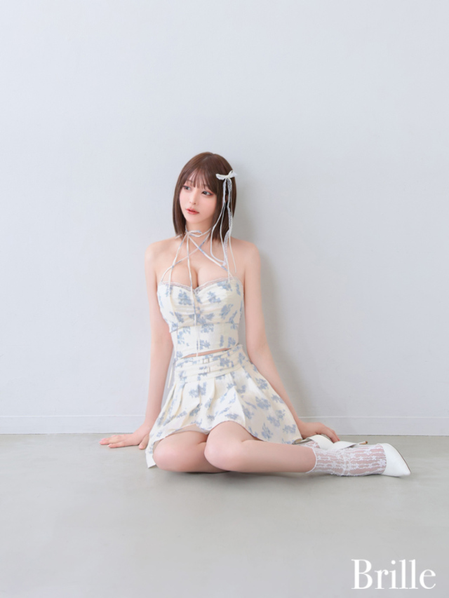 XS～Lサイズあり】fleur de brille setup dress (brille3788)