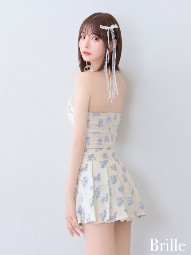 XS～Lサイズあり】fleur de brille setup dress (brille3788)