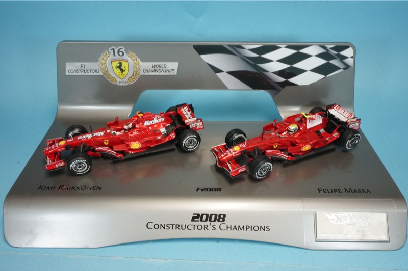 マテル 1/43 フェラーリ F2008 前期型 2008 コンストラクターズ