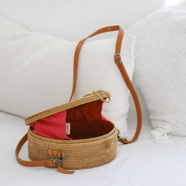 アタショルダーバッグ ジュリアン Lサイズ (NAB652) Rosily(ロージリー