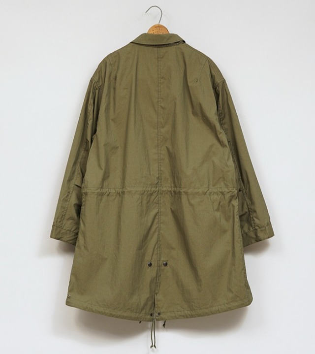 80500000001 Nigel Cabourn 50s SHELL COAT - COTTON NYLON PIN OX