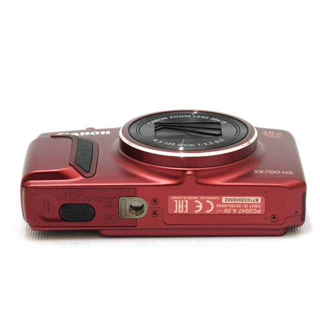 中古】キヤノン コンパクトデジタルカメラ PowerShot SX700HS レッド【B】