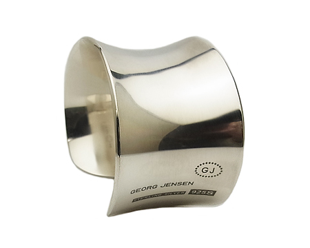 ジョージ ジェンセン] バングル スミシィ カフス ＃566A － サイズ S