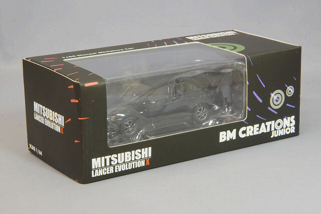 BM CREATIONS 1/64 三菱 ランサー エボリューション X ブラック 右ハンドル