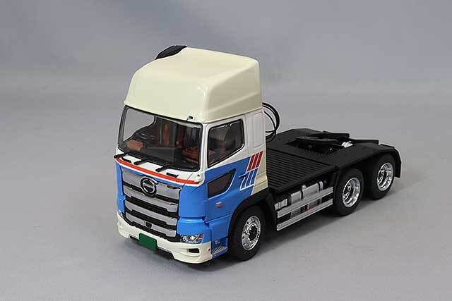 プラッツ 1/50 日野プロフィアSS 6×4 トラクタ & 16輪中低床重量物運搬