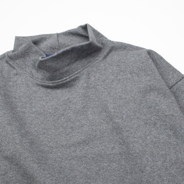 モックネックタイプ［霜降りチャコール］：セントジェームス