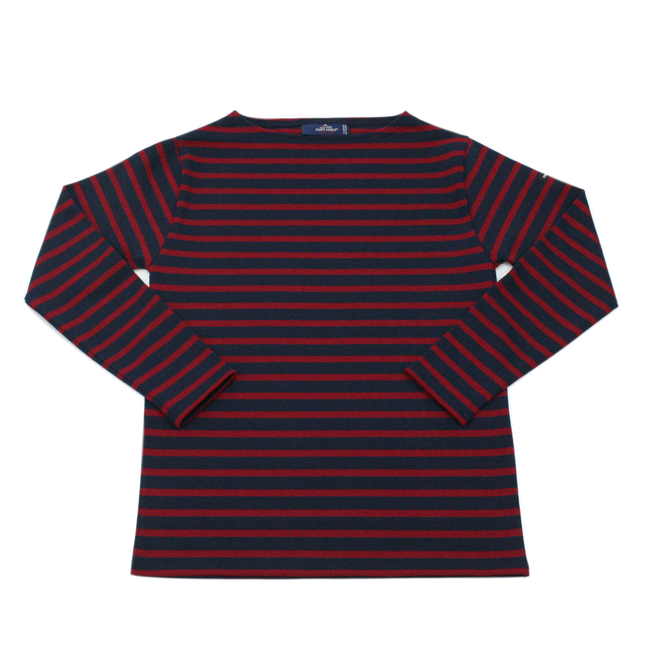 ウェッソン “ボーダー”［マリン/チェリーレッド]：セントジェームス