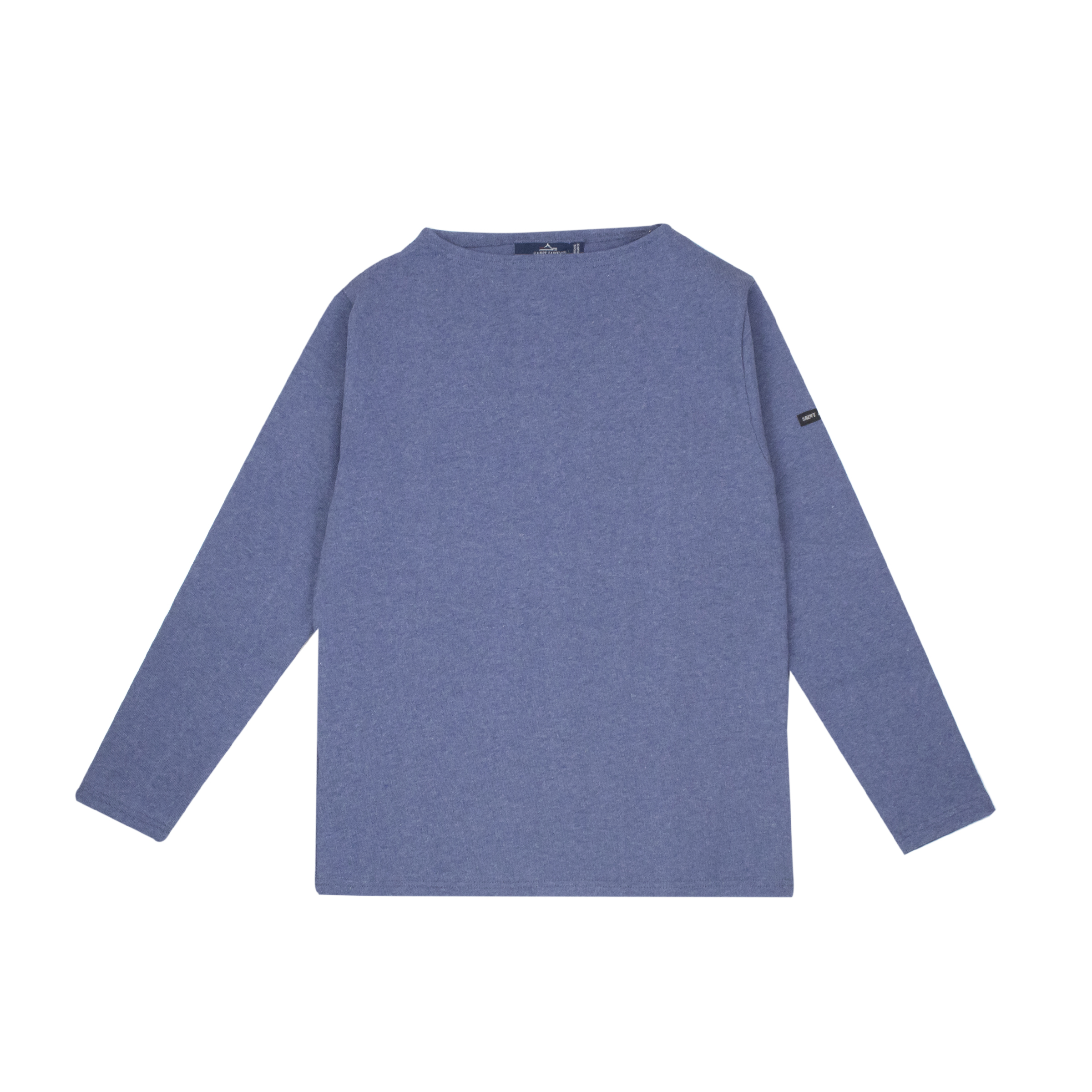 ウェッソン “無地”[霜降りウォッシュブルー］：セントジェームス