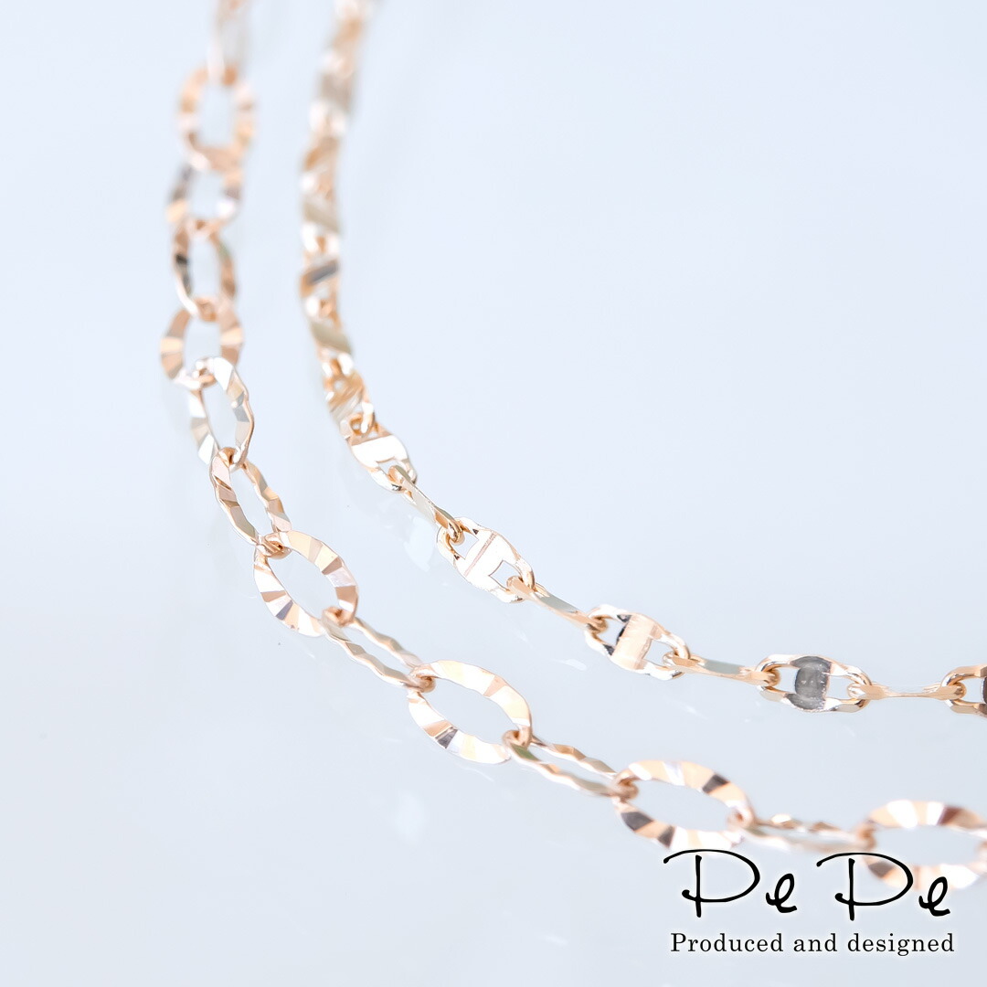 ブレスレット K10イエローゴールド アクセサリーPePe オンラインストア