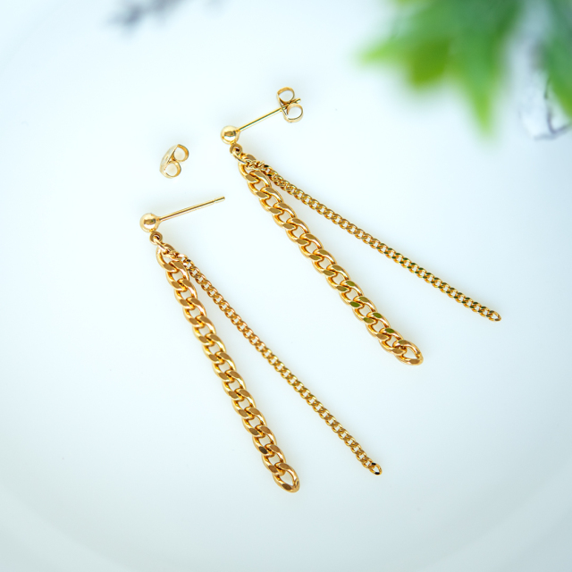 クーティー ONE STROKE EARRING SMALL ピアス