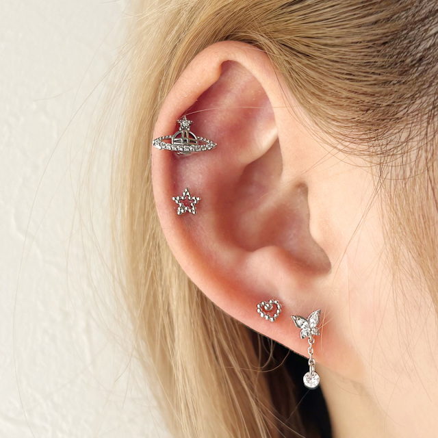 14G 16G ］いつものスタイルもぐっと新鮮な印象土星 キュービック