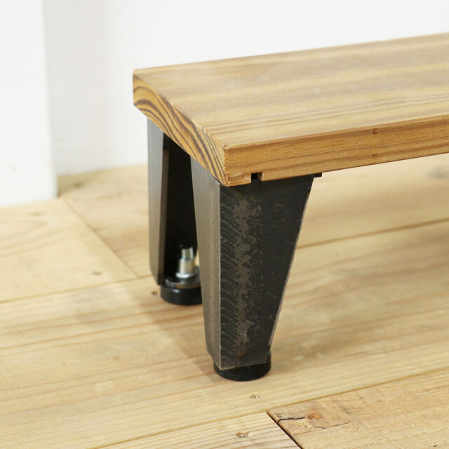 キャビネットアイアン脚 4個セット、アイアン脚 プランター脚