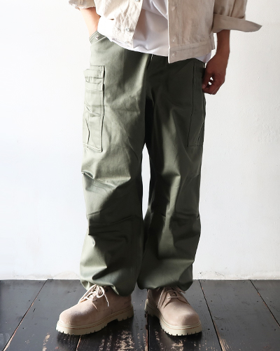 SASSAFRAS - Overgrown Hiker Pants - WHITE ササフラス オーバー