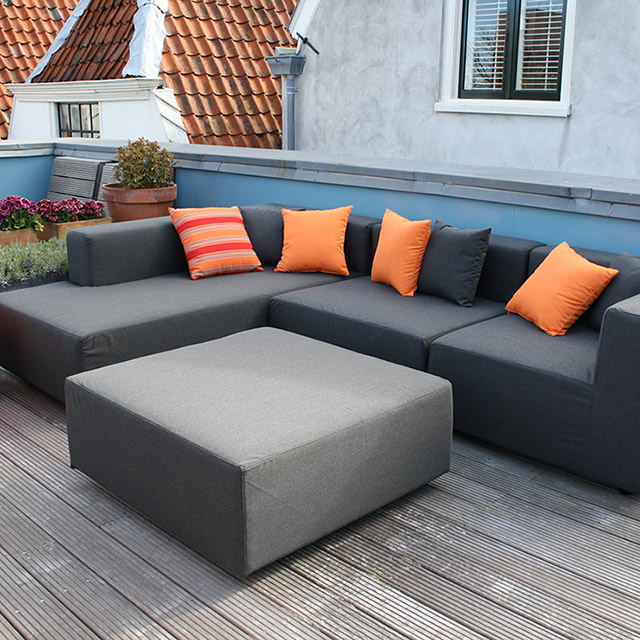 ハバナ 組合せ自由なオールファブリックのアウトドアリビングソファ