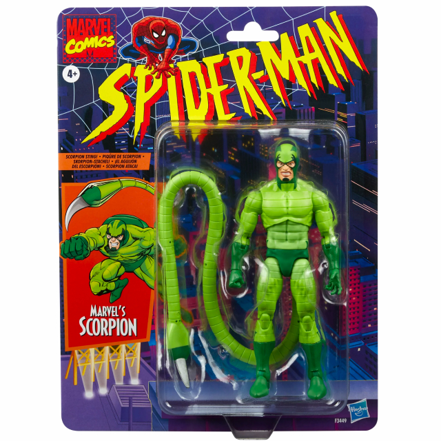 ハズブロ スパイダーマン マーベルレジェンド レトロパッケージ 6