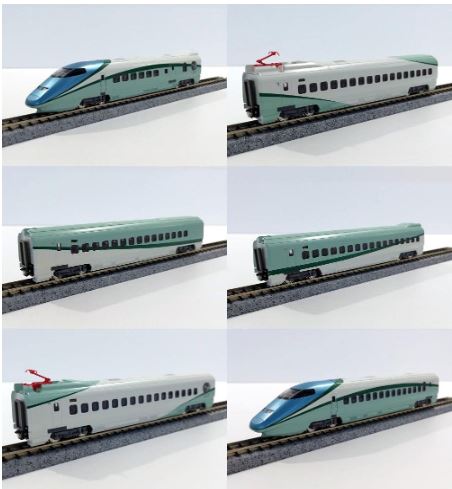 KATO カトー E3系700番台 山形新幹線「とれいゆ つばさ」タイプ6両