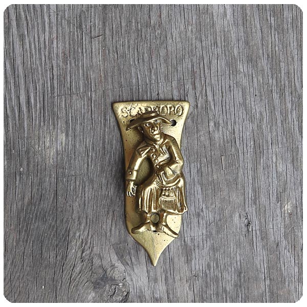 イギリス アンティーク ドアノッカー/真鍮製/ブラス/インテリア雑貨