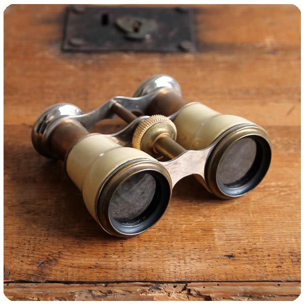 アンティーク双眼鏡／ビンテージ望遠鏡 インテリア置物】 【公式通販】
