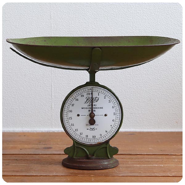 イギリス アンティーク ベビースケール/ソルター/Boots/SALTER
