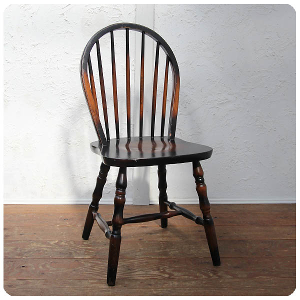 イギリス アンティーク調 スティックバックチェア 椅子 家具 店舗什器