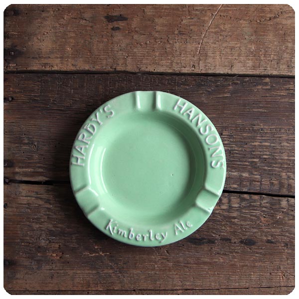 イギリス アンティーク 陶器製灰皿/アッシュトレイ/コレクタブル